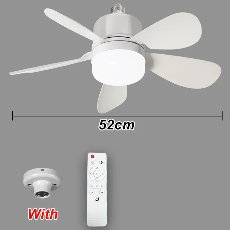 Ventilador de techo con luz y mando a distancia