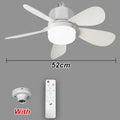 Ventilador de techo con luz y mando a distancia